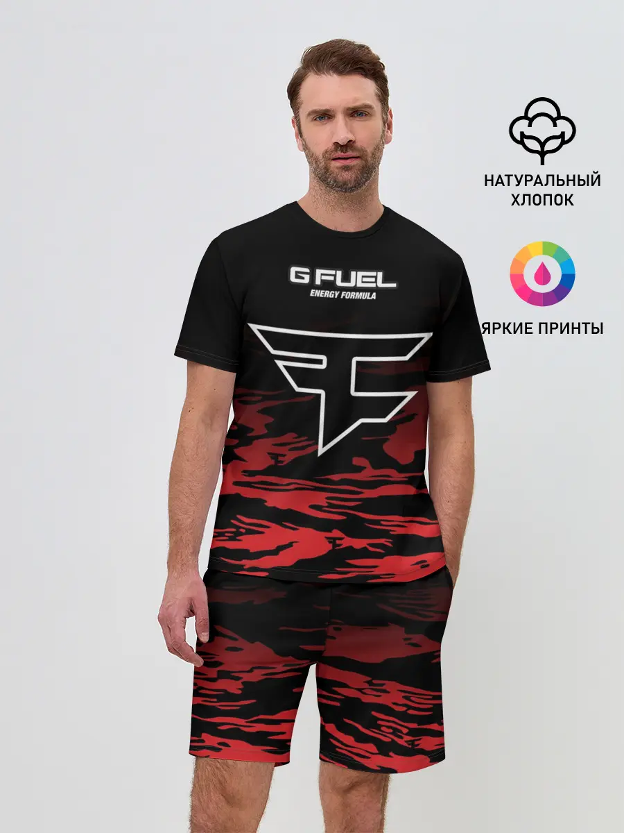 Мужской костюм с шортами / Faze clan - Jersey pro 2019