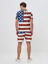 Мужской костюм с шортами / США ФЛАГ