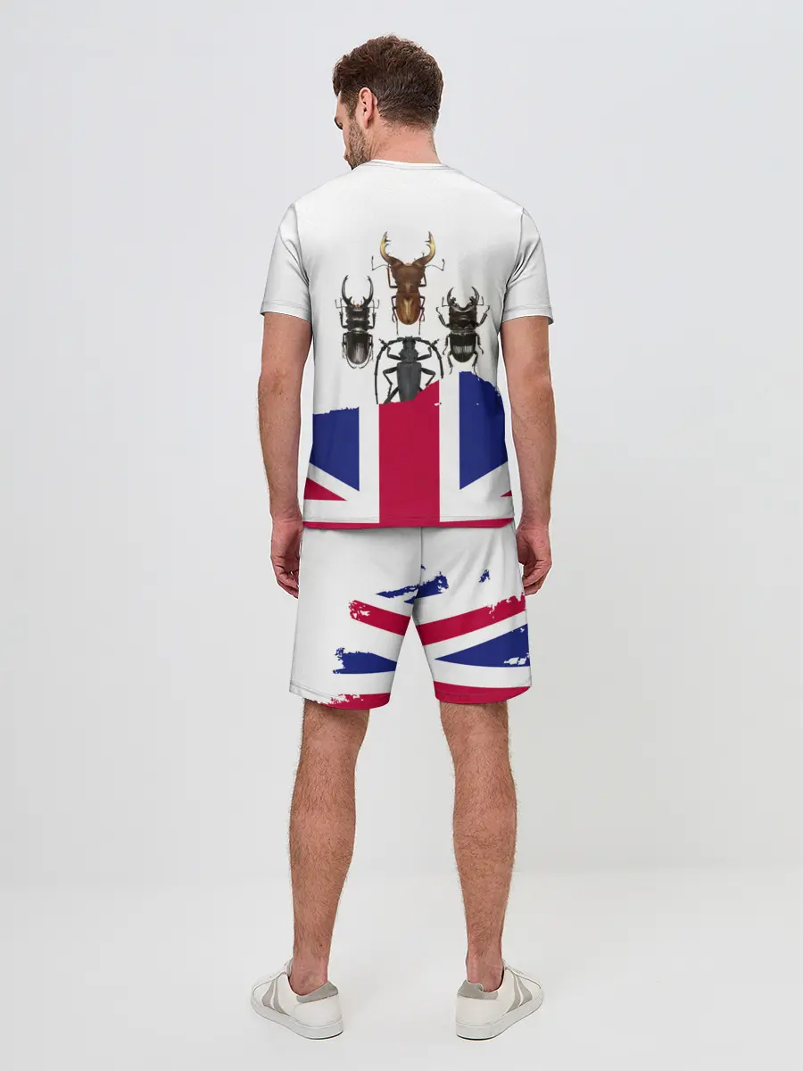 Мужской костюм с шортами / Жуки