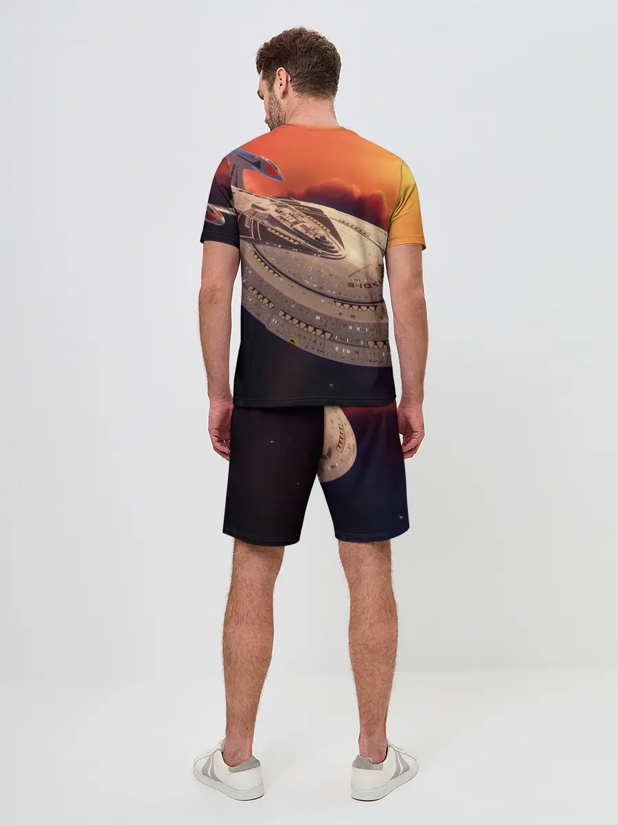 Мужской костюм с шортами / Звездный путь