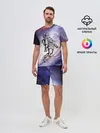 Мужской костюм с шортами / космос