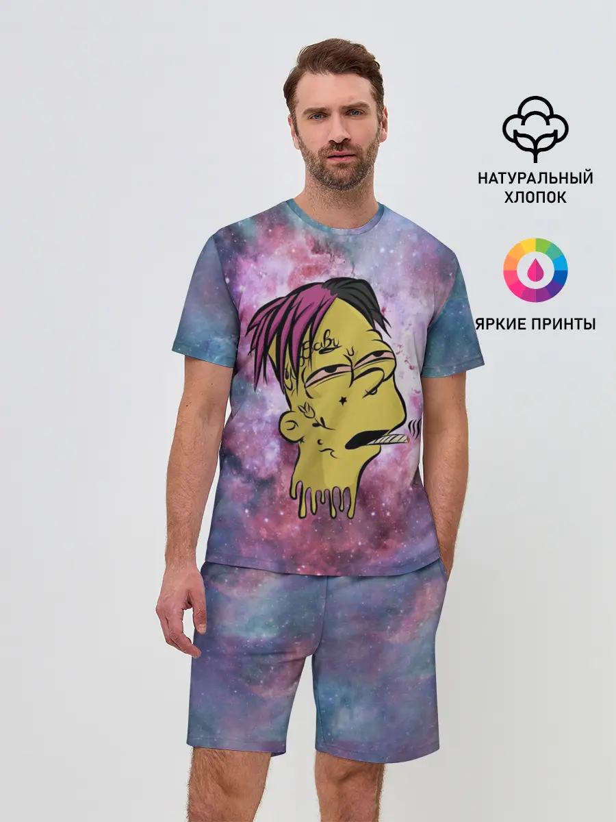 Мужской костюм с шортами / Lil Peep