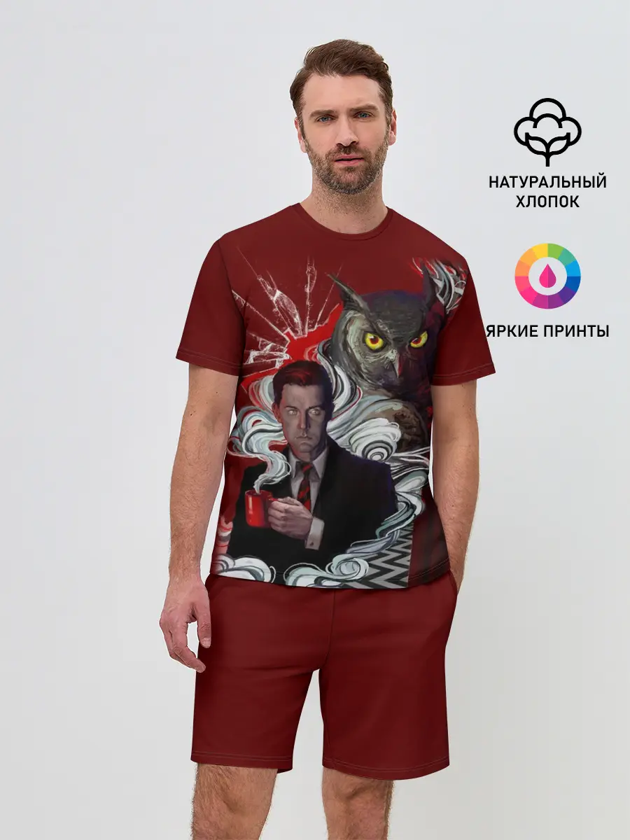 Мужской костюм с шортами / Twin Peaks