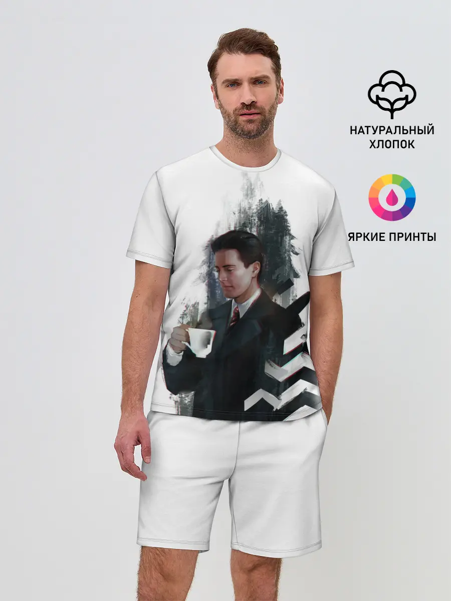 Мужской костюм с шортами / Twin Peaks