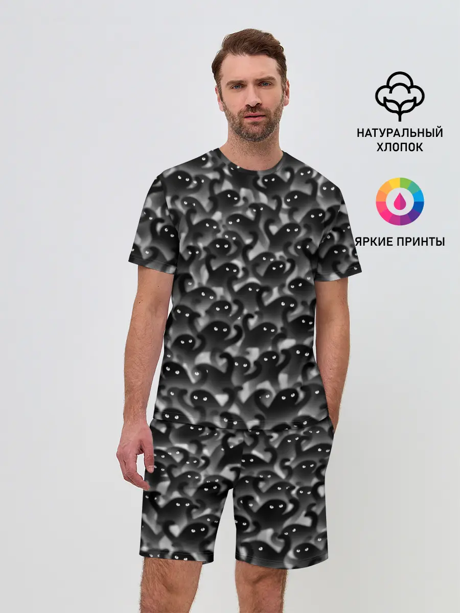 Мужской костюм с шортами / ЪУЪ съуки