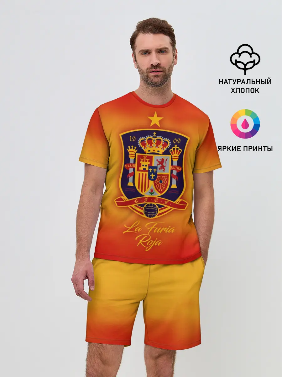 Мужской костюм с шортами / Сборная Испании