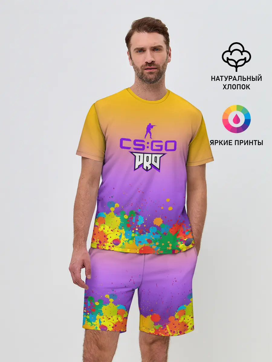 Мужской костюм с шортами / pro100