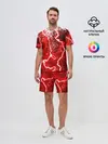 Мужской костюм с шортами / БРЫЗГИ КРАСОК