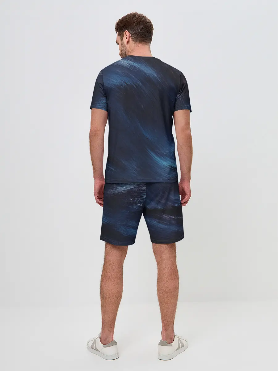 Мужской костюм с шортами / ВОЛНЫ