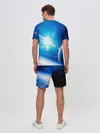 Мужской костюм с шортами / Космос