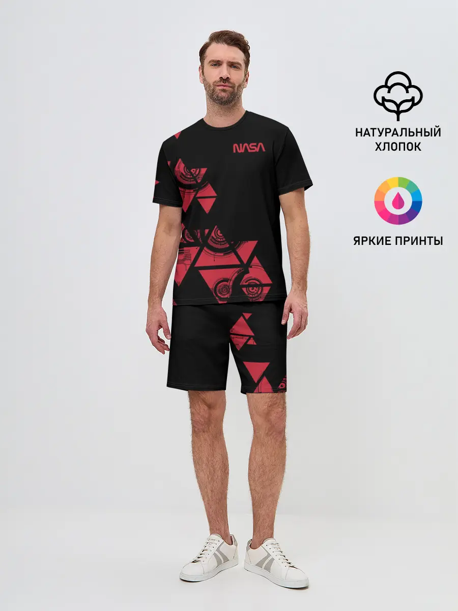 Мужской костюм с шортами / NASA