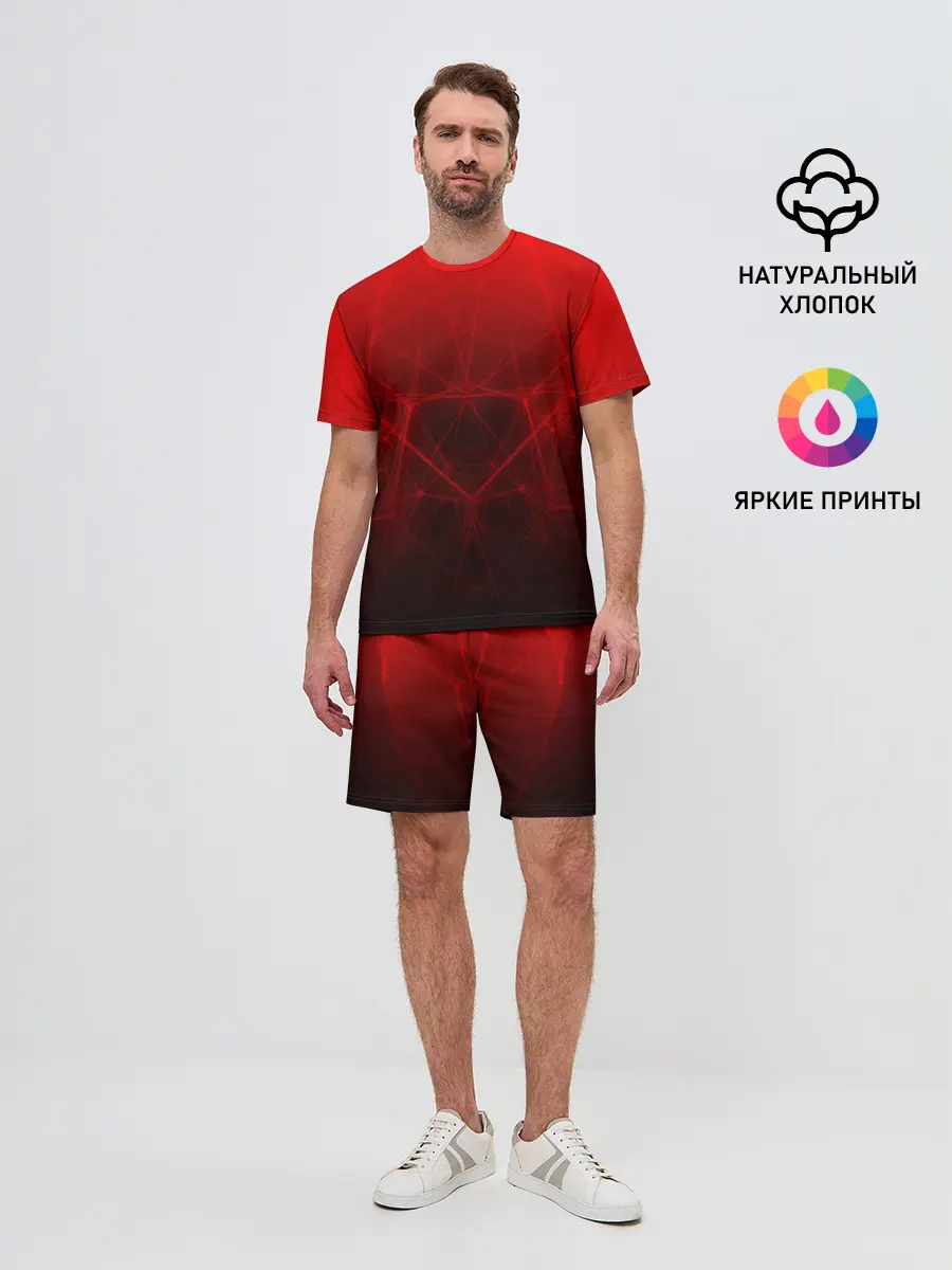 Мужской костюм с шортами / ГОЛОГРАФИЧЕСКАЯ ЗАЩИТА