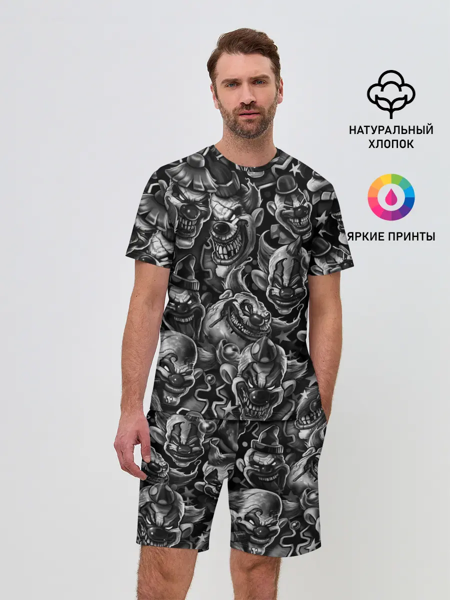 Мужской костюм с шортами / Злые Клоуны