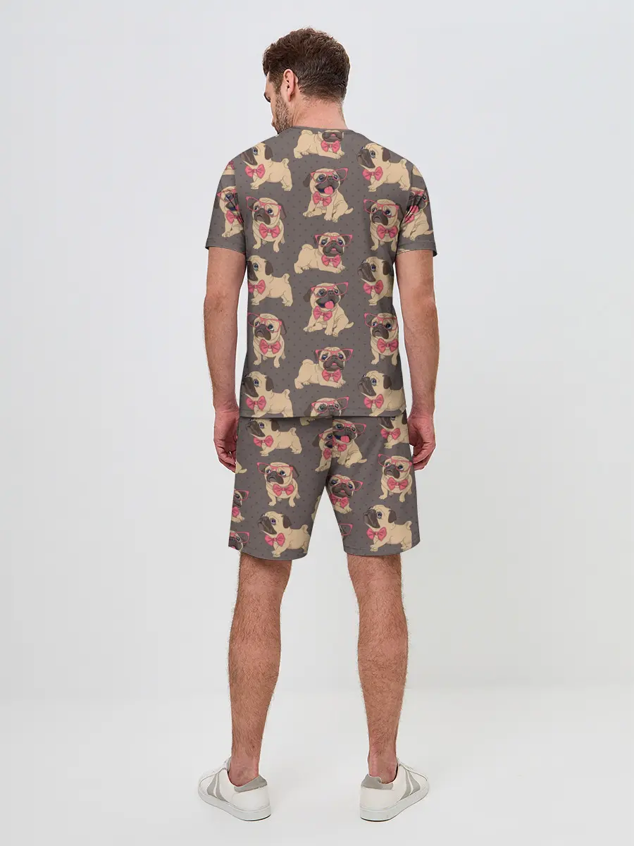 Мужской костюм с шортами / Мопсы
