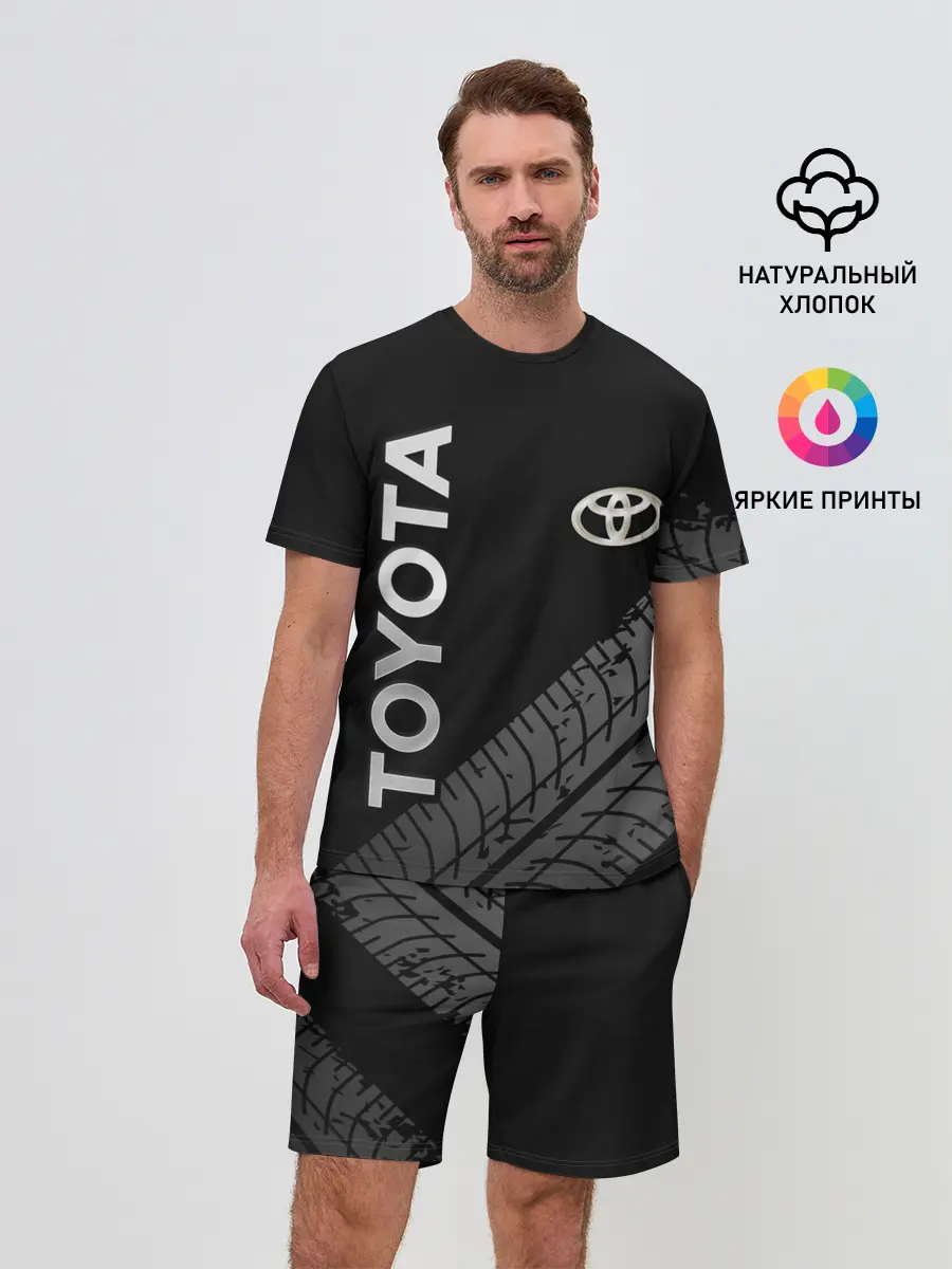 Мужской костюм с шортами / Toyota