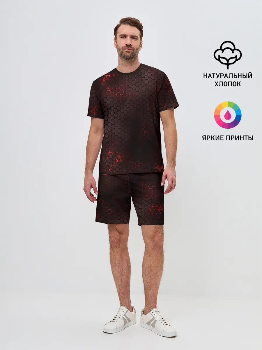 Мужской костюм с шортами / СТАЛЬНАЯ БРОНЯ