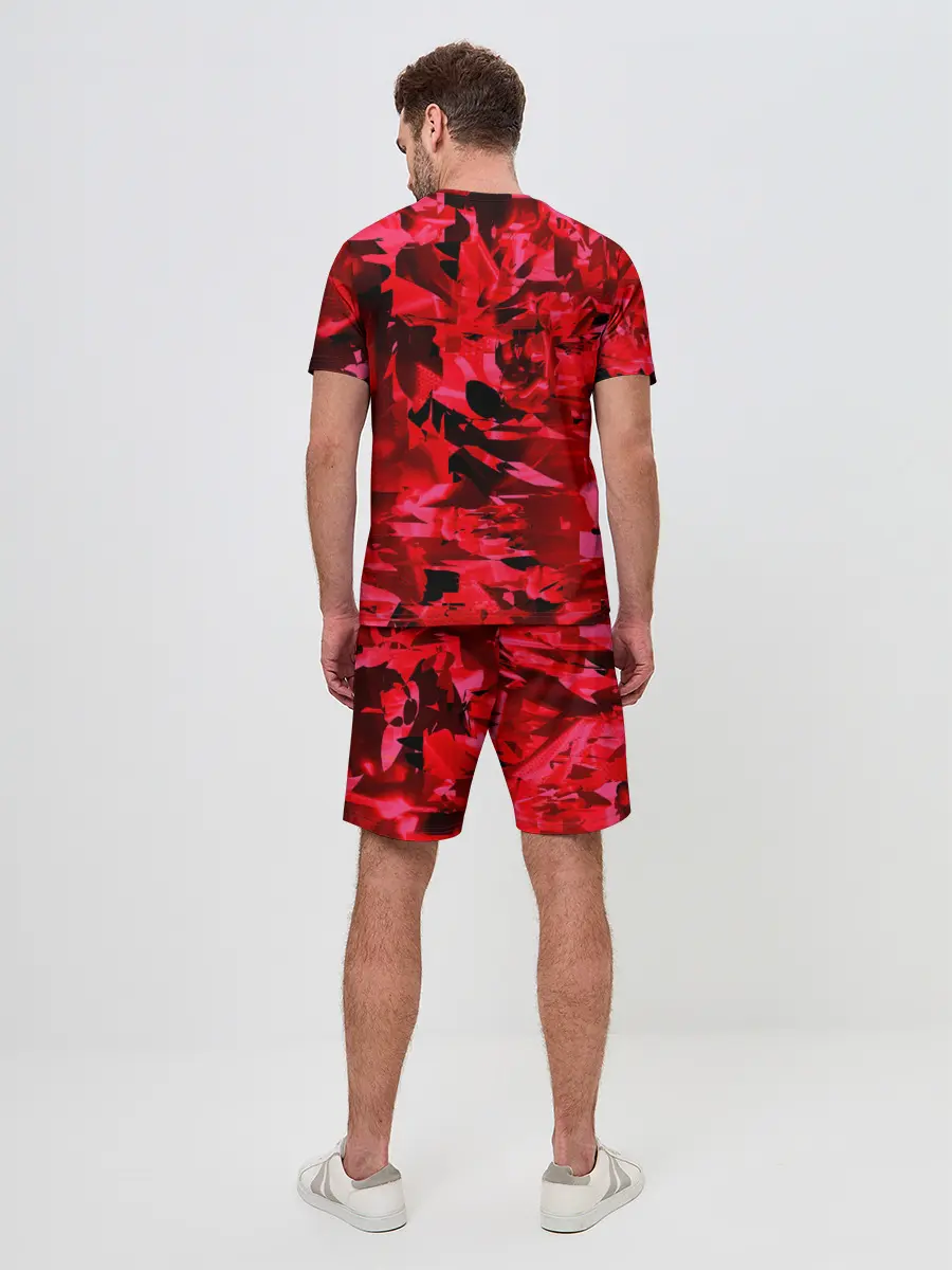 Мужской костюм с шортами / GODE GEASS textured