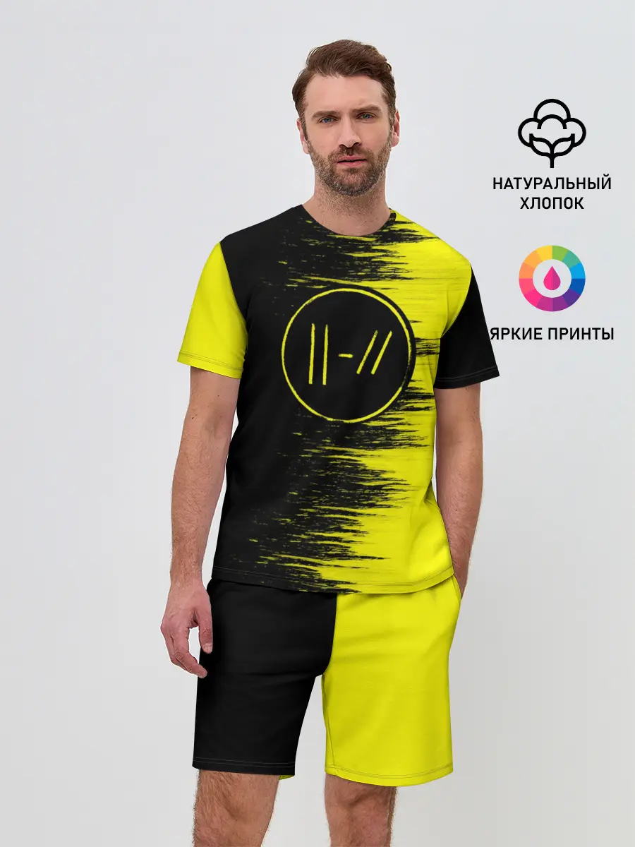 Мужской костюм с шортами / Twenty One Pilots 7