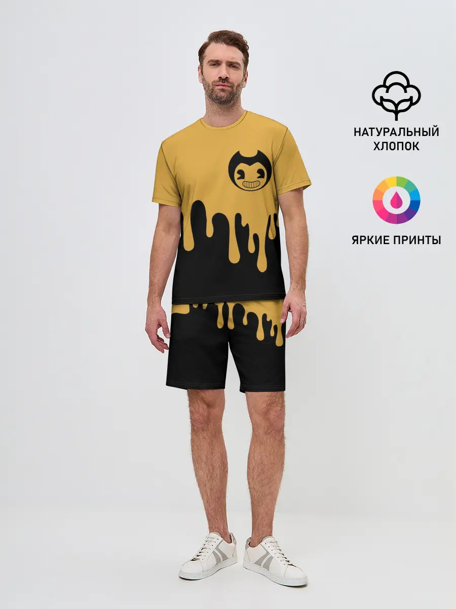 Мужской костюм с шортами / Bendy And The Ink Machine