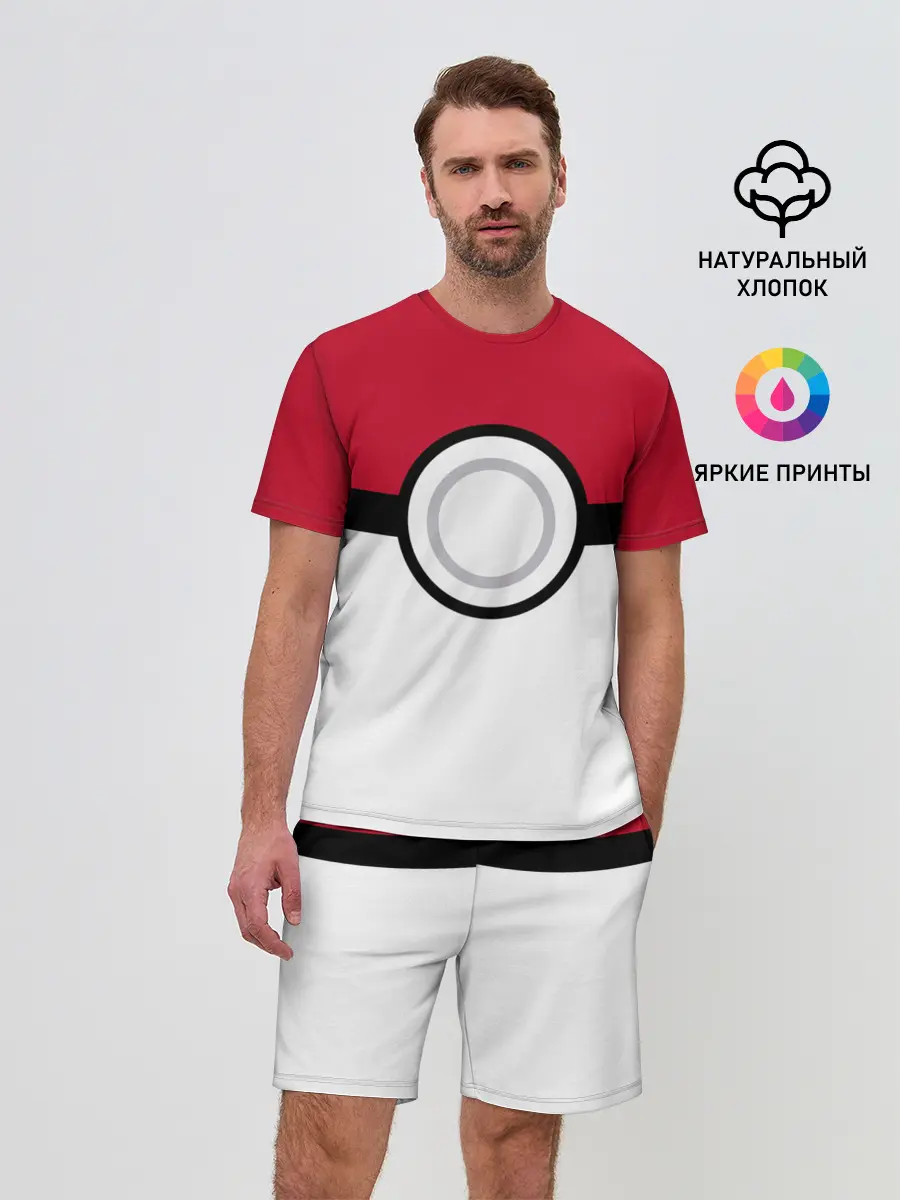 Мужской костюм с шортами / Покебол