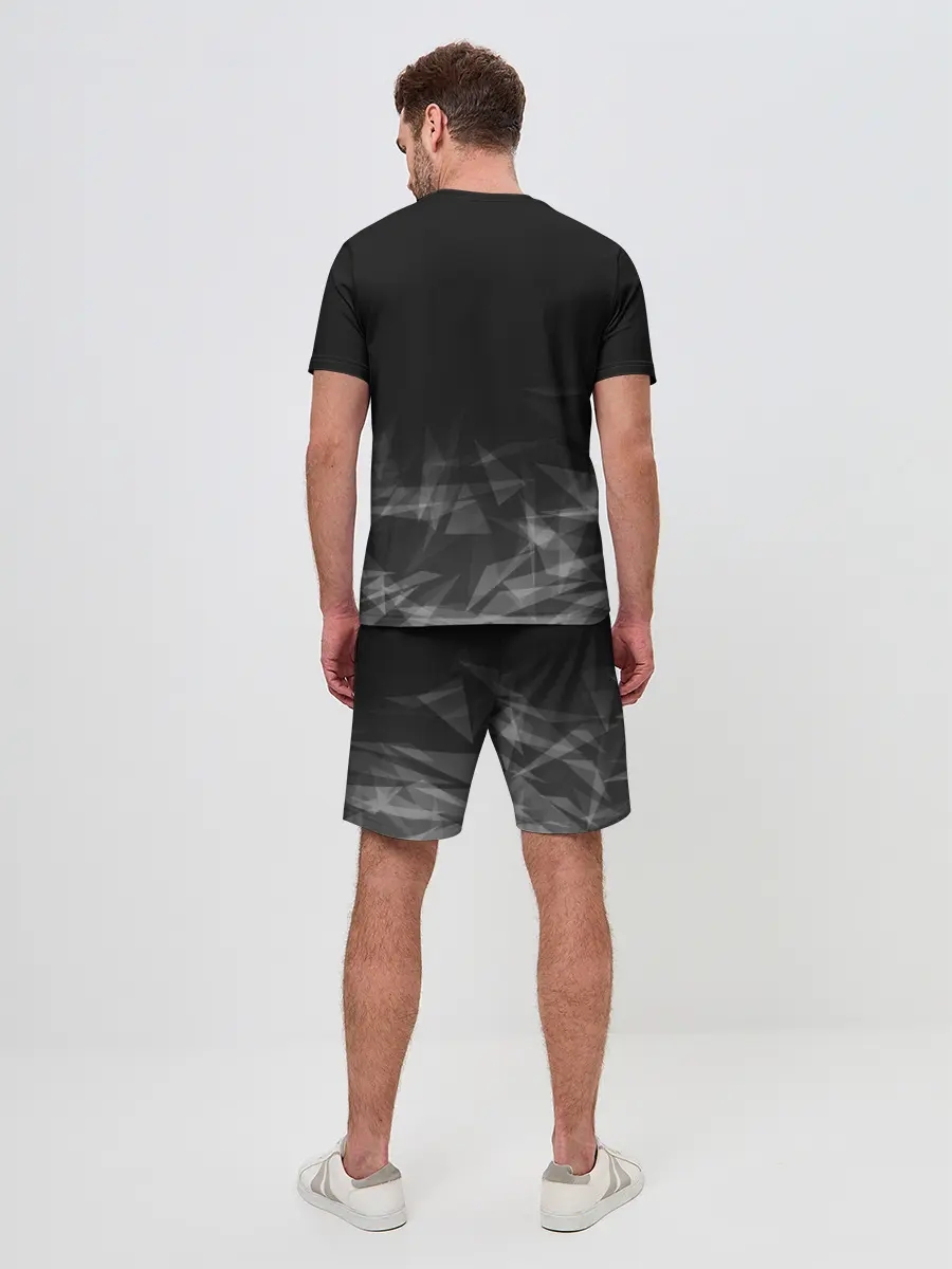 Мужской костюм с шортами / DANGANRONPA дым