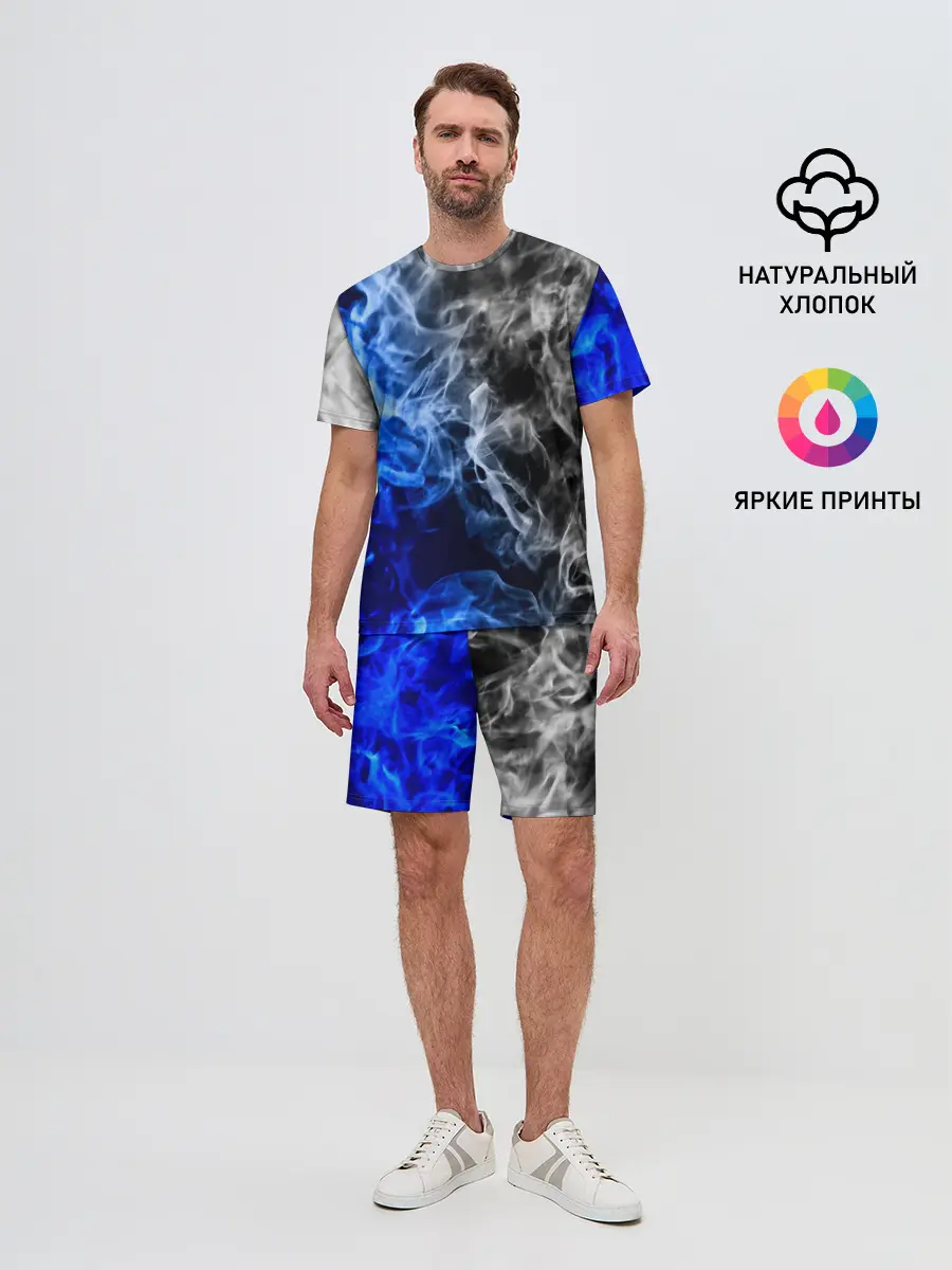 Мужской костюм с шортами / БИТВА ОГНЕЙ