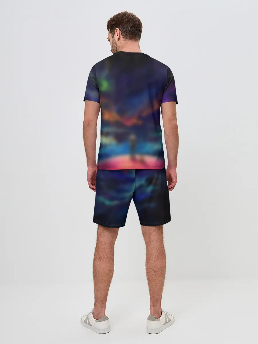 Мужской костюм с шортами / Арт