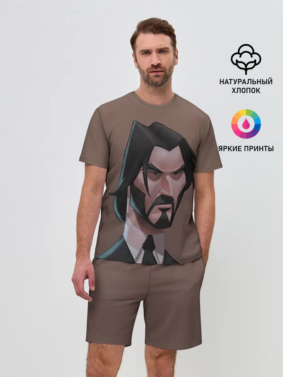 Мужской костюм с шортами / Фортнайт Уик