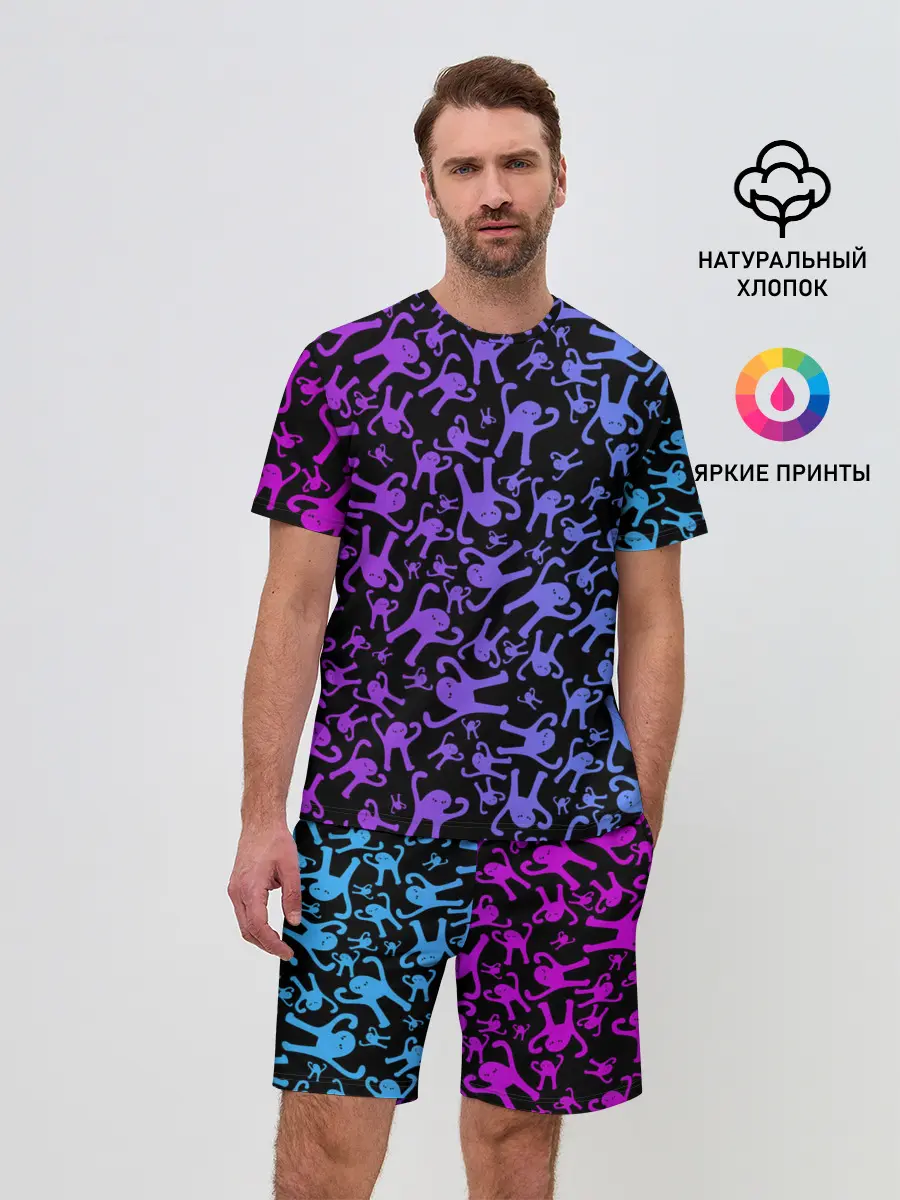 Мужской костюм с шортами / ЪУЪ СЪУКА