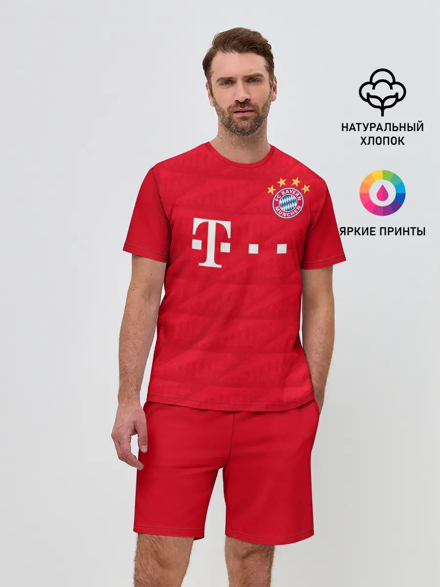 Мужской костюм с шортами / Bayern home 19-20