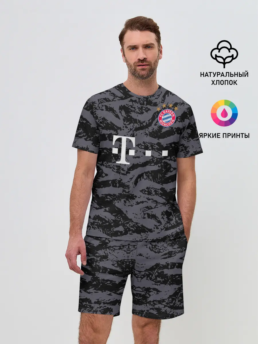 Мужской костюм с шортами / Bayern away gk 18-19