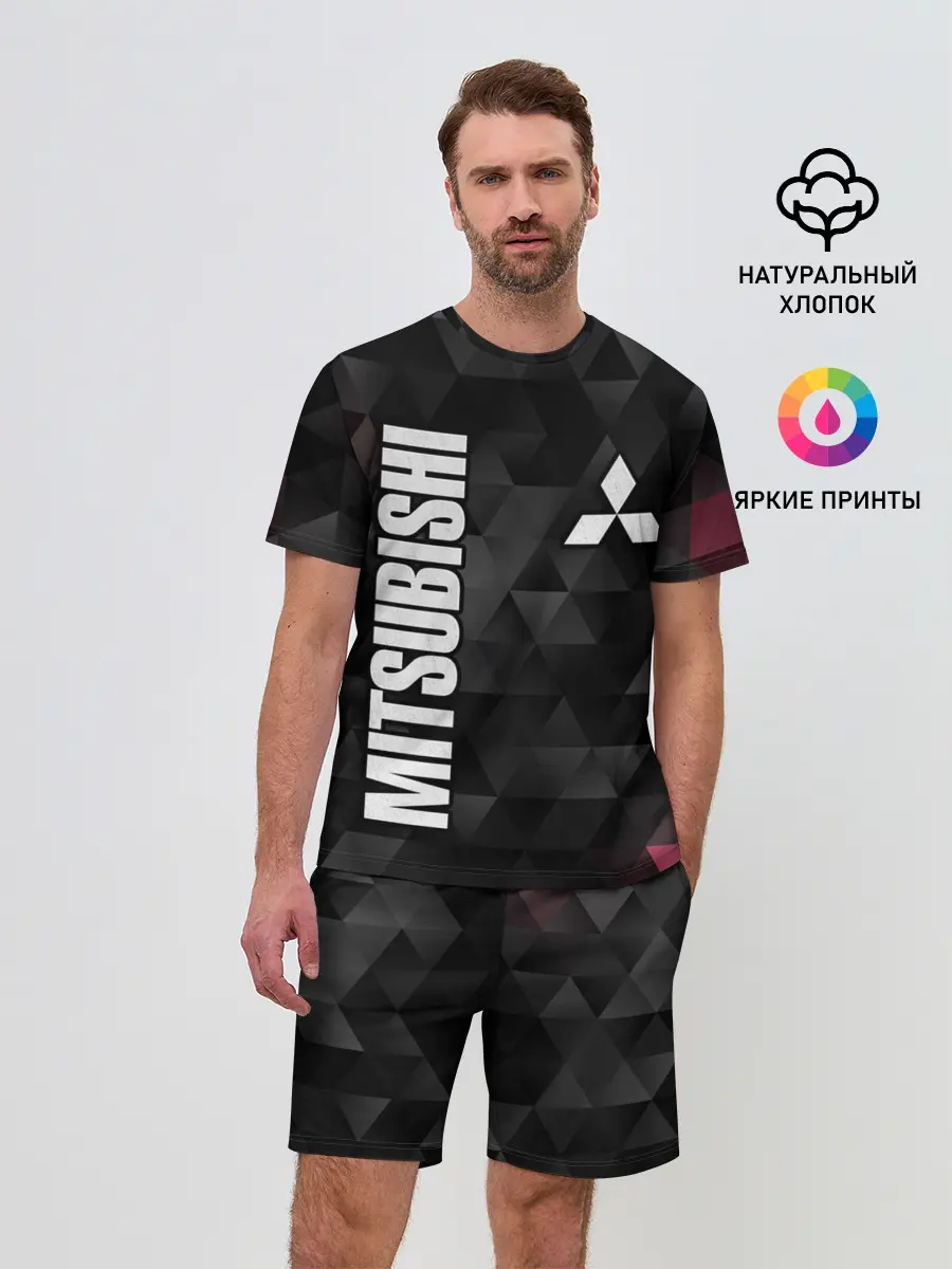 Мужской костюм с шортами / Mitsubishi