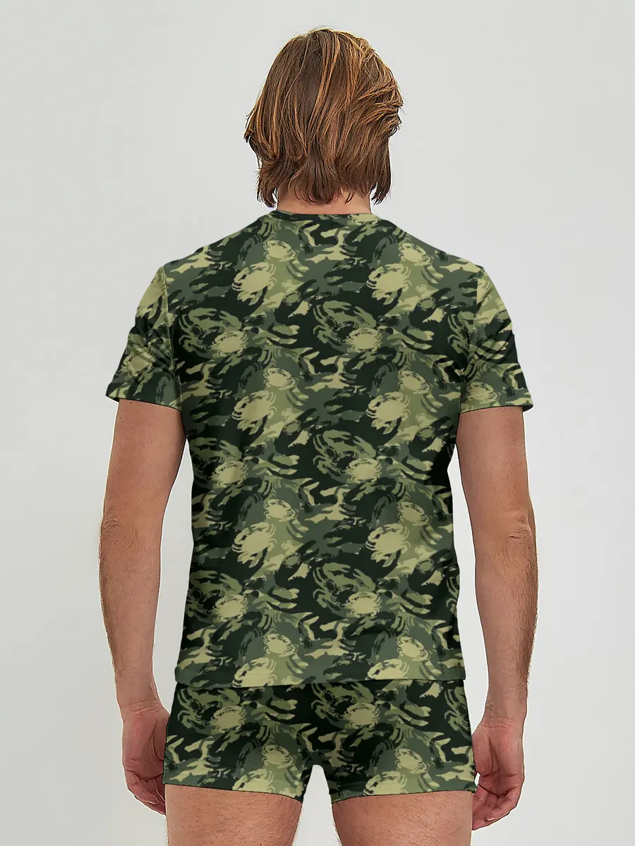 Мужские трусы с футболкой / Крабы