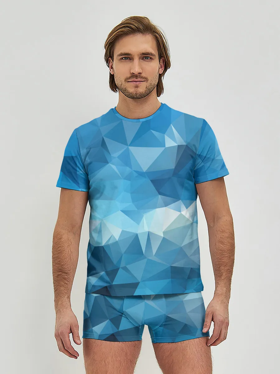 Мужские трусы с футболкой / Цифровое небо