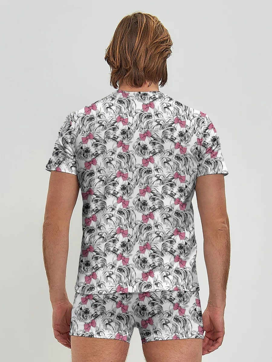 Мужские трусы с футболкой / Мальтийская Болонка