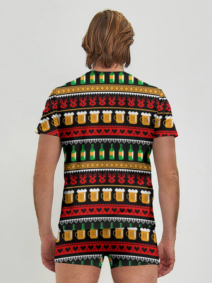 Мужские трусы с футболкой / Пивной свитер