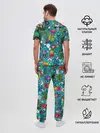 Мужская пижама с брюками / стикербомбинг