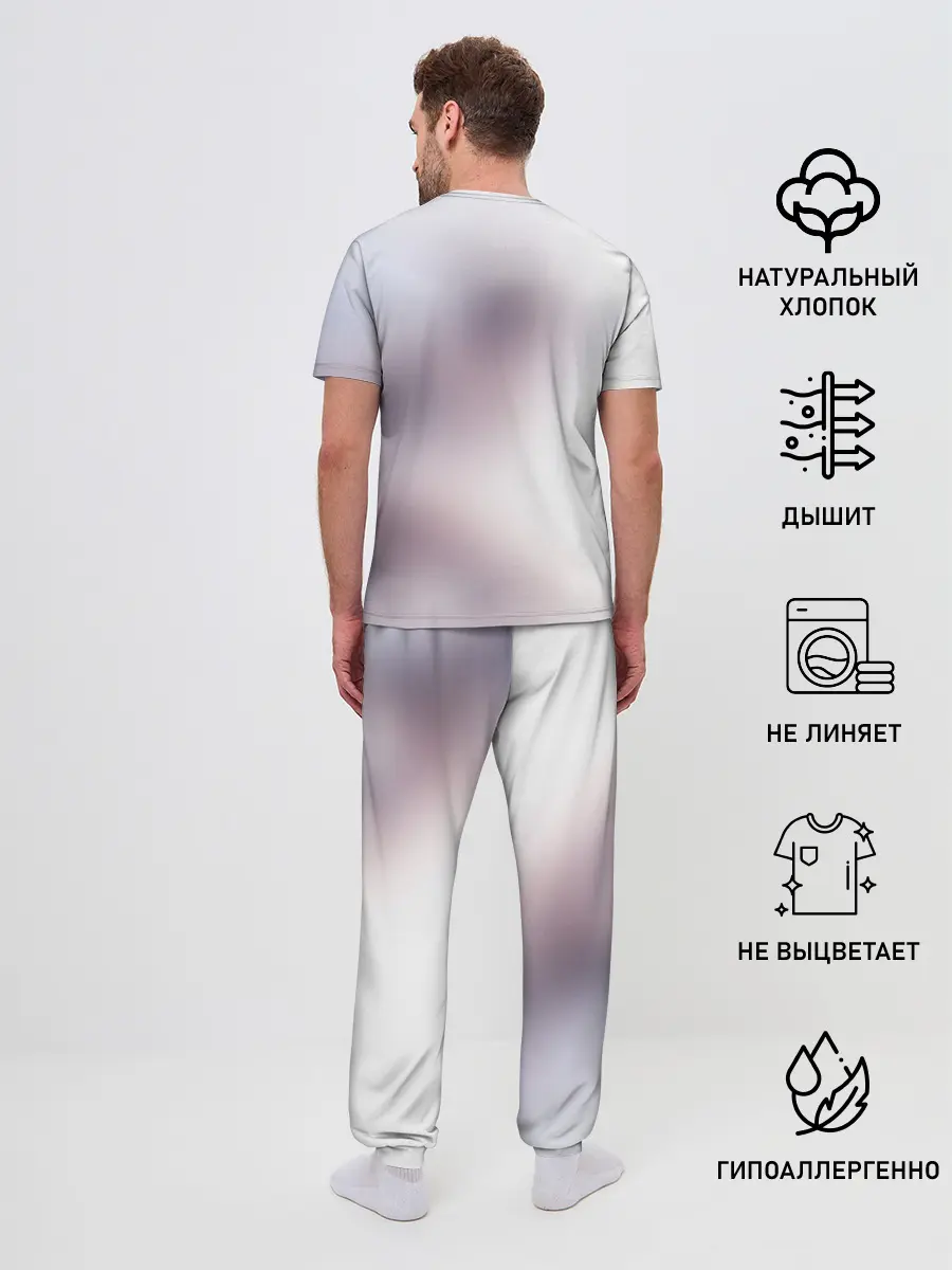 Мужская пижама с брюками / Летающий Ябоку