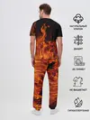 Мужская пижама с брюками / Огонь