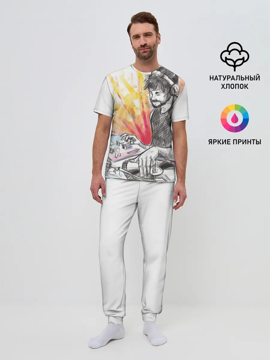 Мужская пижама с брюками / DJ