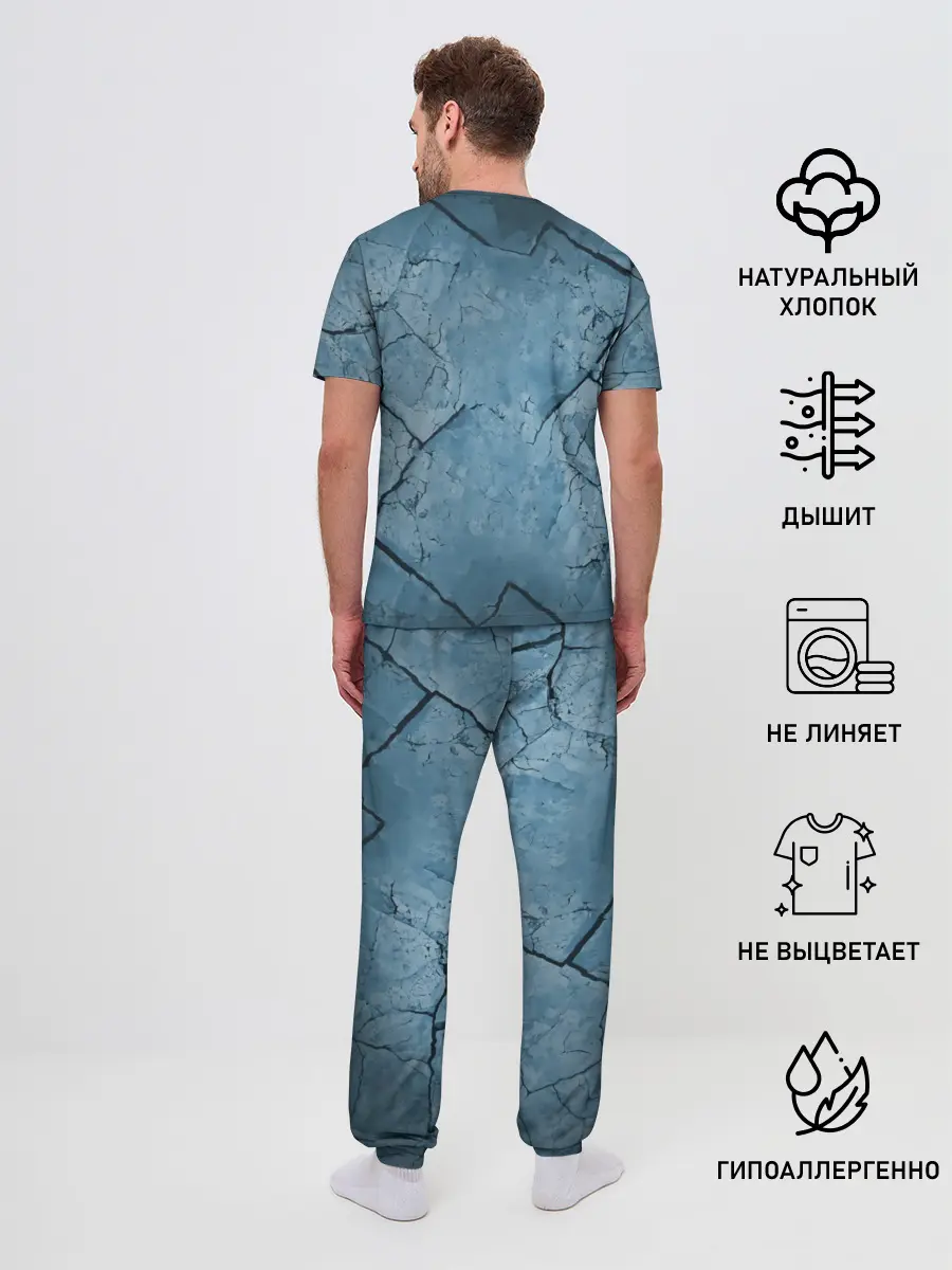 Мужская пижама с брюками / Metallica, freeze em all