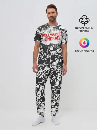 Мужская пижама с брюками / Hollywood Undead
