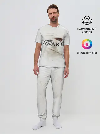 Мужская пижама с брюками / Awake