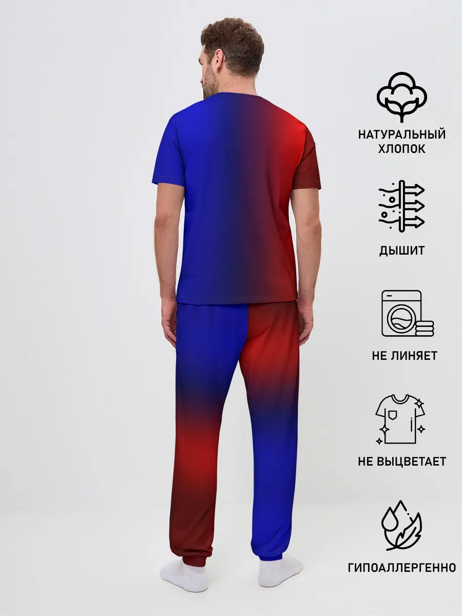 Мужская пижама с брюками / BMW SPORT ABSTRACT