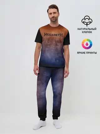 Мужская пижама с брюками / Megadeth