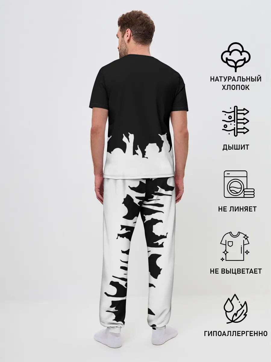 Мужская пижама с брюками / Metallica