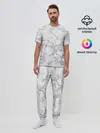 Мужская пижама с брюками / Lite Camouflage Lines