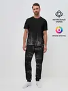 Мужская пижама с брюками / Black Grunge