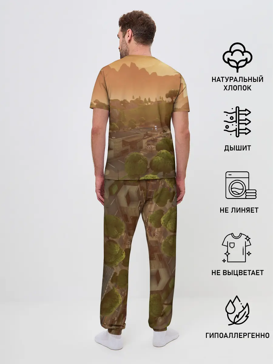 Мужская пижама с брюками / Fortnite Battle Royale