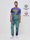 Мужская пижама с брюками / Fortnite Night